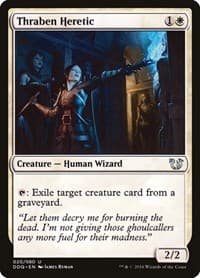 Thraben Heretic - Duel Decks: Blessed vs. Cursed - Magic: The Gathering card