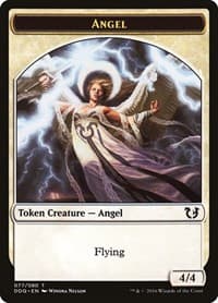 Angel Token - Duel Decks: Blessed vs. Cursed - Magic: The Gathering card