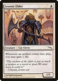 Leonin Elder - Mirrodin - Magic: The Gathering card