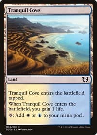 Tranquil Cove - Duel Decks: Blessed vs. Cursed - Magic: The Gathering card