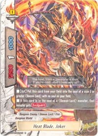 Heat Blade, Joker - Buddy Allstars+ - Future Card BuddyFight card