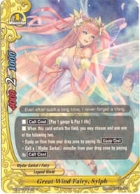 Great Wind Fairy, Sylph - Buddy Allstars+ - Future Card BuddyFight card