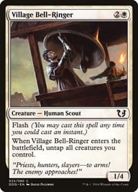 Village Bell-Ringer - Duel Decks: Blessed vs. Cursed - Magic: The Gathering card