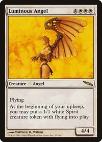Luminous Angel - Mirrodin - Magic: The Gathering card