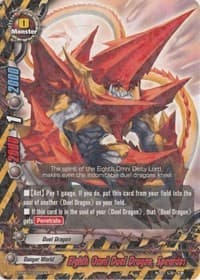 Eighth Omni Duel Dragon, Speardos - Terror of the Inverse Omni Lords - Future Card BuddyFight card