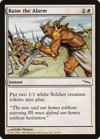 Raise the Alarm - Mirrodin - Magic: The Gathering card