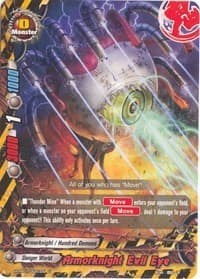 Armorknight Evil Eye - Terror of the Inverse Omni Lords - Future Card BuddyFight card