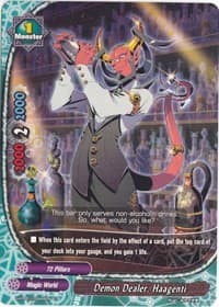 Demon Dealer, Haagenti - Terror of the Inverse Omni Lords - Future Card BuddyFight card