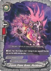 Poison Flame Armor, Mushibami - Terror of the Inverse Omni Lords - Future Card BuddyFight card
