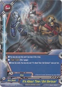 It's About Time I Got Serious! - Terror of the Inverse Omni Lords - Future Card BuddyFight card