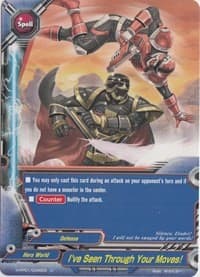 I've Seen Through Your Moves! - Terror of the Inverse Omni Lords - Future Card BuddyFight card