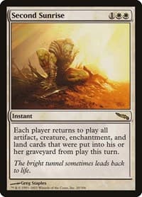 Second Sunrise - Mirrodin - Magic: The Gathering card