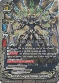 Armorider Dragon Emperor, Suvarious - Assault of the Omni Lords - Future Card BuddyFight card