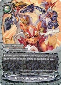 Sturdy Dragon Strike - Assault of the Omni Lords - Future Card BuddyFight card