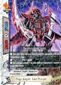 Purge Knight, Vlad Dracula - Assault of the Omni Lords - Future Card BuddyFight card