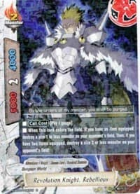 Revolution Knight, Rebellious - Assault of the Omni Lords - Future Card BuddyFight card