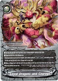 Loyal Dragons and Courage - Buddy Allstars+ - Future Card BuddyFight card