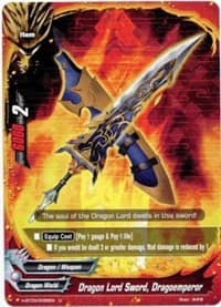 Dragon Lord Sword, Dragoemperor - Assault of the Omni Lords - Future Card BuddyFight card