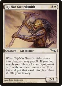 Taj-Nar Swordsmith - Mirrodin - Magic: The Gathering card