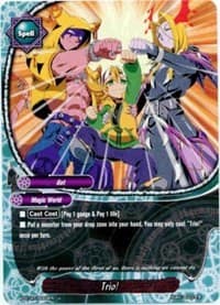 Trio! - Assault of the Omni Lords - Future Card BuddyFight card