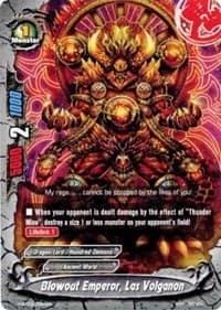 Blowout Emperor, Las Volganon - Assault of the Omni Lords - Future Card BuddyFight card