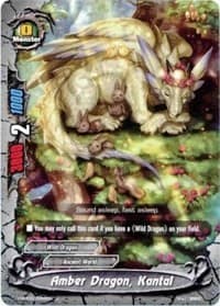 Amber Dragon, Kantal - Assault of the Omni Lords - Future Card BuddyFight card