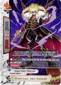 Demon Lord, Joker Grunwald - Assault of the Omni Lords - Future Card BuddyFight card