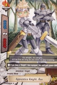 Apprentice Knight, Ruu - Assault of the Omni Lords - Future Card BuddyFight card