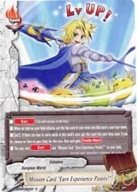 Mission Card "Earn Experience Points!" - Assault of the Omni Lords - Future Card BuddyFight card