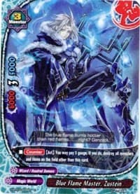 Blue Flame Master, Zustein - Assault of the Omni Lords - Future Card BuddyFight card
