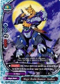 Magic Realm Bouncer, Andless - Assault of the Omni Lords - Future Card BuddyFight card
