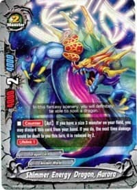 Shimmer Energy Dragon, Aurora - Assault of the Omni Lords - Future Card BuddyFight card