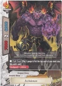 Archdemon - Assault of the Omni Lords - Future Card BuddyFight card