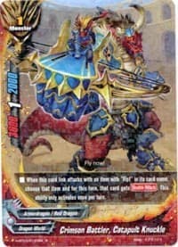 Crimson Battler, Catapult Knuckle - Assault of the Omni Lords - Future Card BuddyFight card