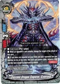 Descend Dragon Emperor, Everrock - Assault of the Omni Lords - Future Card BuddyFight card