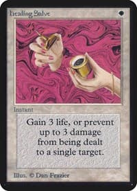 Healing Salve - Alpha Edition - Magic: The Gathering card