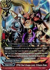 Fifth Omni Dragon Lord, Crimson Drum - Buddy Allstars+ - Future Card BuddyFight card