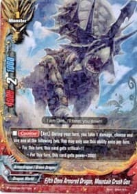 Fifth Omni Armored Dragon, Mountain Crush Gon - Buddy Allstars+ - Future Card BuddyFight card