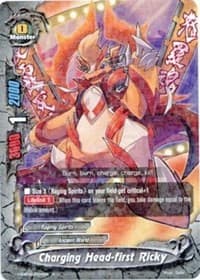 Charging Head-first Ricky - Buddy Allstars+ - Future Card BuddyFight card