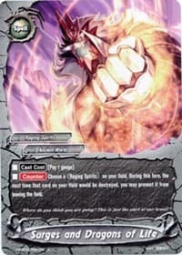Surges and Dragons of Life - Buddy Allstars+ - Future Card BuddyFight card