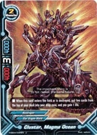 Clustar, Magma Ocean - Buddy Allstars+ - Future Card BuddyFight card