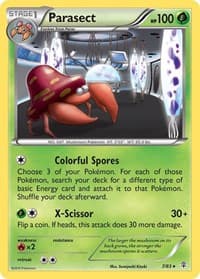 Parasect - Generations - Pokemon card