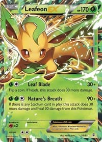 Leafeon EX - Generations - Pokemon card