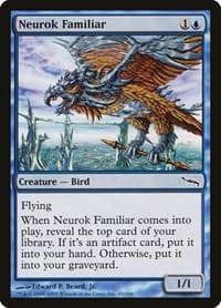 Neurok Familiar - Mirrodin - Magic: The Gathering card