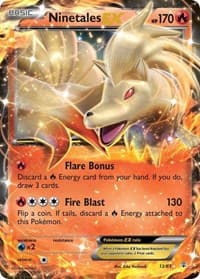 Ninetales EX - Generations - Pokemon card
