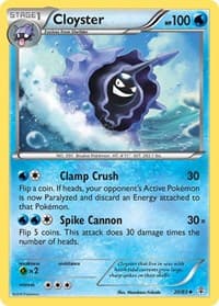 Cloyster - Generations - Pokemon card