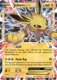 Jolteon EX - Generations - Pokemon card