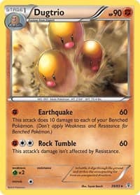Dugtrio - Generations - Pokemon card
