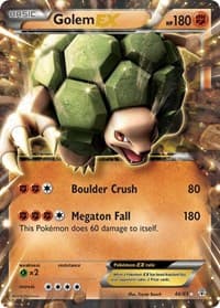 Golem EX - Generations - Pokemon card