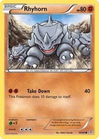 Rhyhorn - Generations - Pokemon card